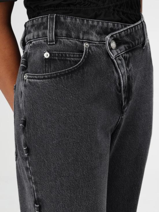 25FW 알렉산더 맥퀸 데님 팬츠 804375QMACX 1307 Black - ALEXANDER MCQUEEN