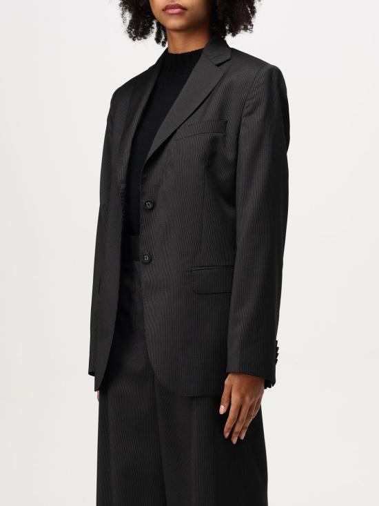 24FW 오피신 제네랄 수트 자켓 WTLG405PRE BLACKECRU Black - OFFICINE GENERALE