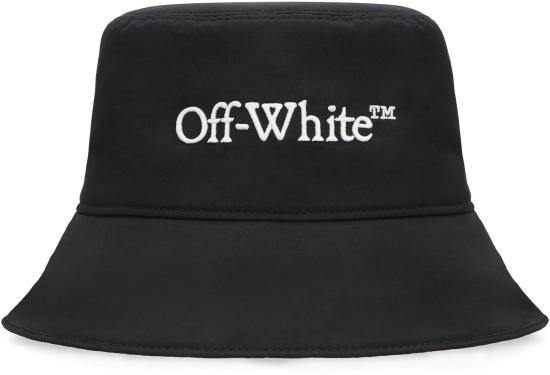24FW 오프화이트 버킷햇 OWLB021C99FAB005 1001 Black - OFF WHITE