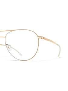 25FW 마이키타 안경 NIKEN 291 CHAMPAGNEGOLD BROWN - MYKITA