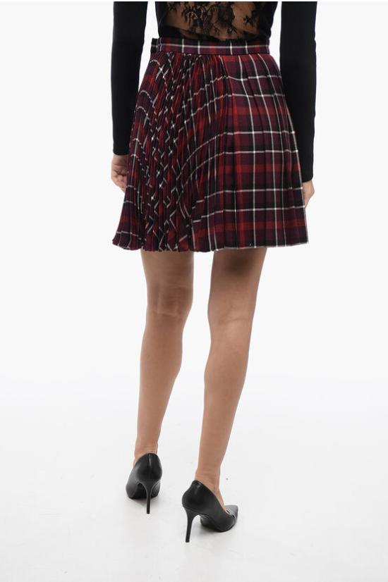  크리스챤디올 숏 스커트 351J33A 1463 3849 Burgundy - DIOR