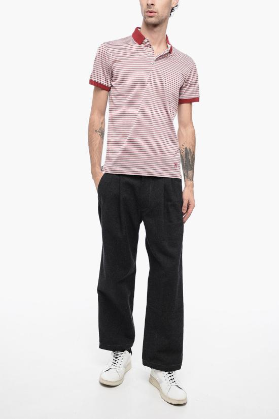  꼬르넬리아니 반팔 티셔츠 77G501 6125025 045 Red - CORNELIANI
