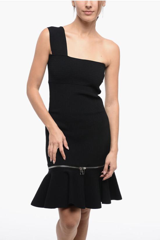  알렉산더 맥퀸 숏 원피스 720569Q1A4D1000 Black - ALEXANDER MCQUEEN