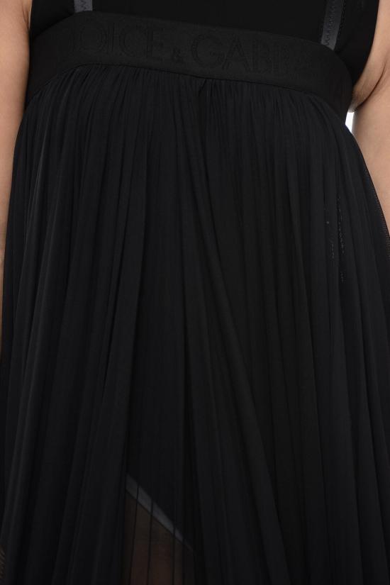  돌체앤가바나 민소매 티셔츠 F6APQT FLRC2 N0000 Black - DOLCE & GABBANA