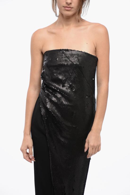  릭 오웬스 민소매 티셔츠 RO02C1155 SEM1 0999 Black - RICK OWENS