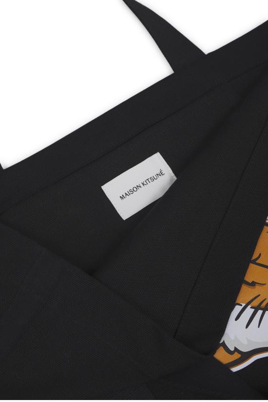 24FW 메종키츠네 토트백 LW05101WW0050 P199 BLACK - MAISON KITSUNE