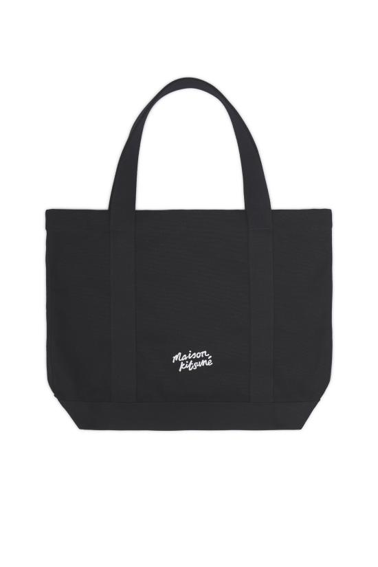 24FW 메종키츠네 토트백 LW05101WW0050 P199 BLACK - MAISON KITSUNE