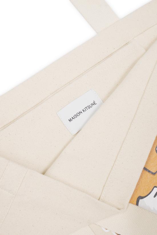 24FW 메종키츠네 토트백 LW05101WW0050 P700 ECRU - MAISON KITSUNE