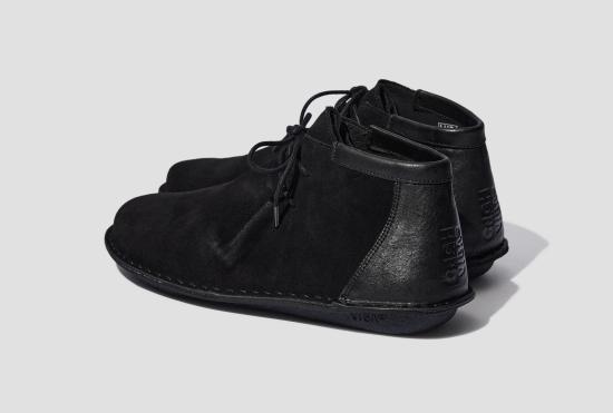 24FW 꼼데가르송 부츠 VIBAe - JTREE / SUEDE X SMOOTH HN-K104-W24 블랙 - COMME DES GARCONS