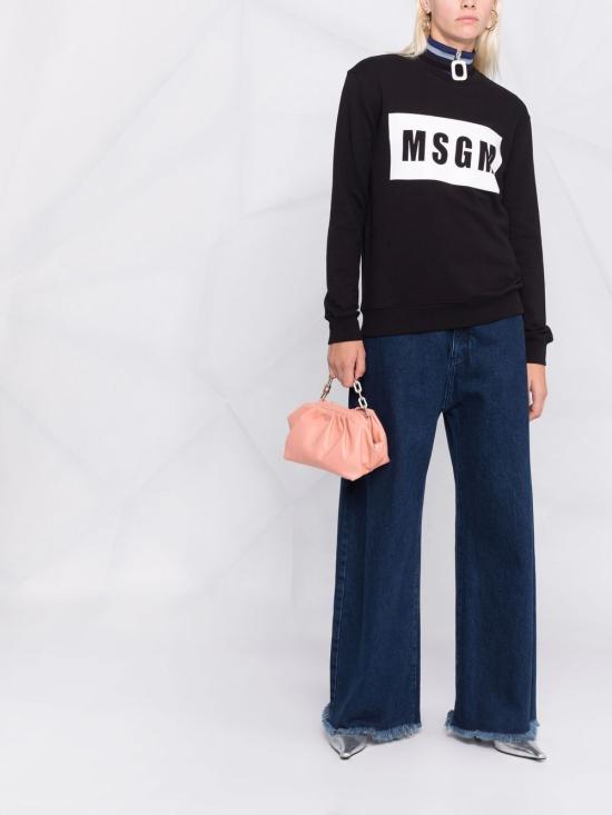 24FW 엠에스지엠 긴팔 티셔츠 2000MDM523200000 99C - MSGM