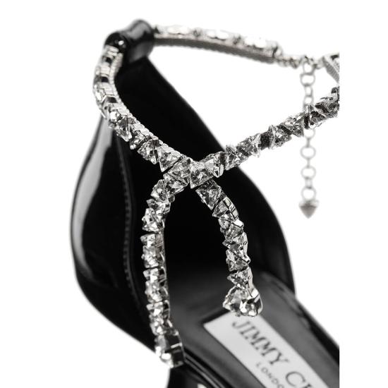 25SS 지미추 힐/펌프스 STEVIE 50 PAT BLACK - JIMMY CHOO