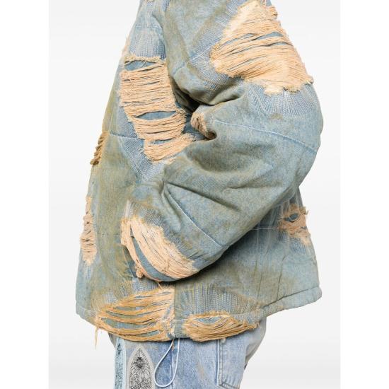 25SS 후 디싸이즈 워 자켓 VINTAGE BOMBER DENIM BLUE - WHO DECIDES WAR