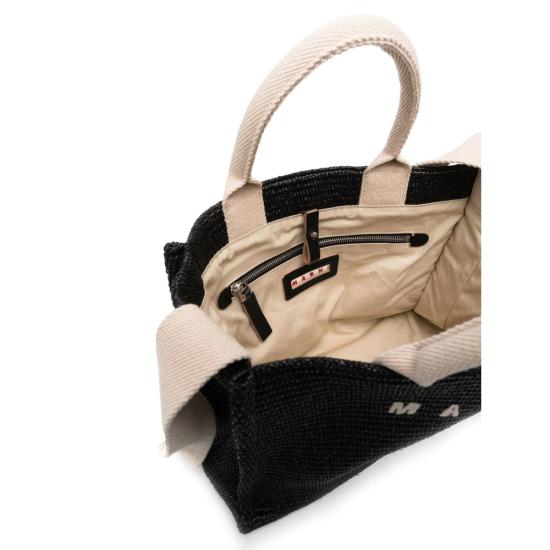 25SS 마르니 토트백 P3860 SHMP0077U0 Z1Q44 BLACK - MARNI
