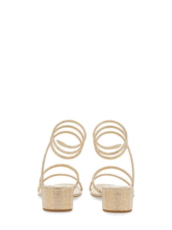  르네 카오빌라 샌들 C12037040R001V104 Gold - RENE CAOVILLA