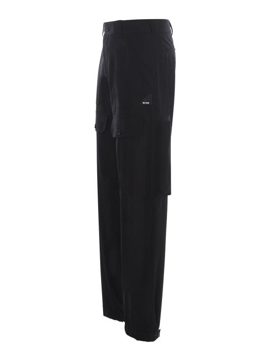  엠에스지엠 카고 팬츠 3540MP1023760699 Black - MSGM