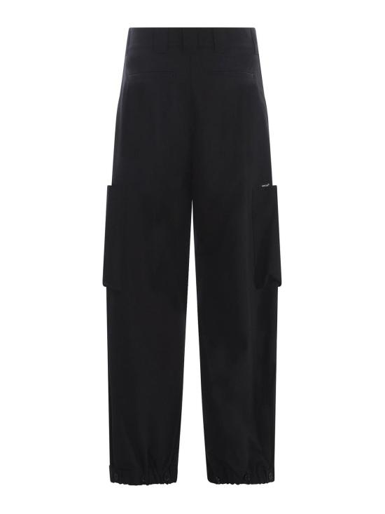  엠에스지엠 카고 팬츠 3540MP1023760699 Black - MSGM