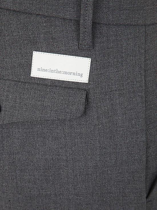  나인인더모닝 숏팬츠 9FW23ES133KETTE Grey - NINE IN THE MORNING