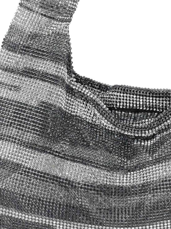  카라 숄더백 HB276D0990BLACKSTREAKING Silver - KARA