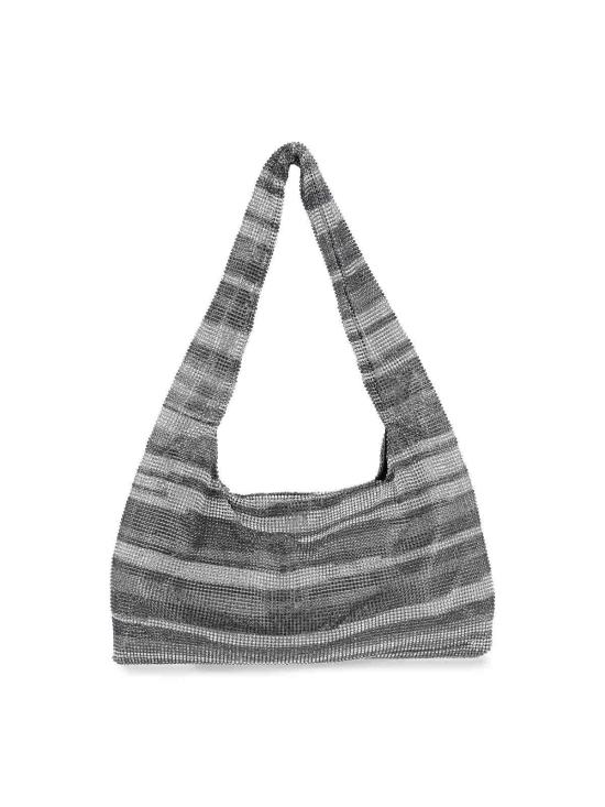  카라 숄더백 HB276D0990BLACKSTREAKING Silver - KARA