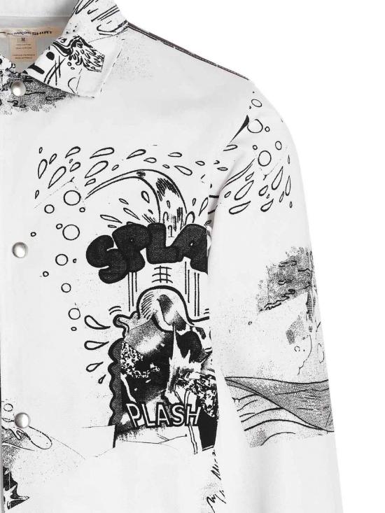  꼼데가르송 긴팔 셔츠 FIJ1080511 White - COMME DES GARCONS