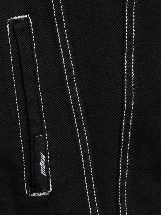  엠에스지엠 데님 자켓 3440MH48T237289 Black - MSGM