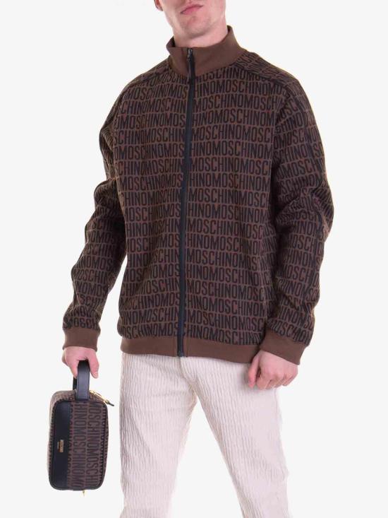  모스키노 집업 니트 170726291103 Brown - MOSCHINO