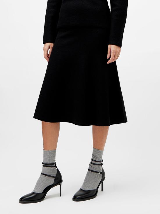  앤 드뮐미스터 힐/펌프스 B0011516LT011099 Black - ANN DEMEULEMEESTER