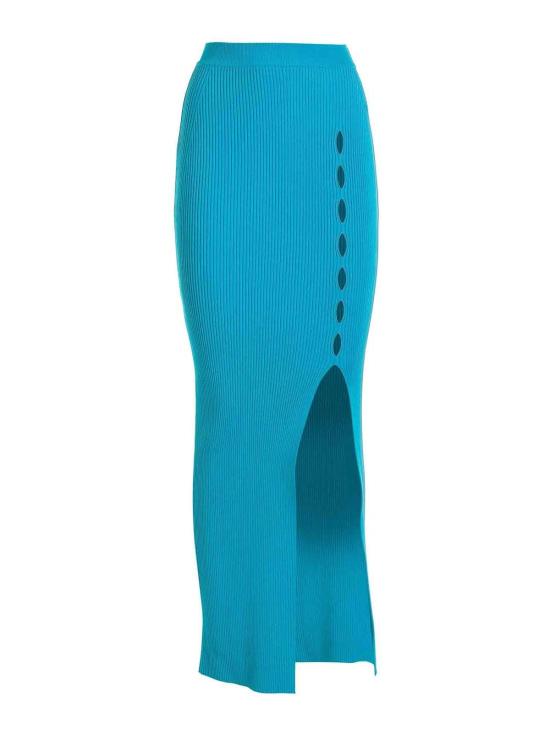  로베르토 카발리 롱 스커트 RKM301MG01104048 Light Blue