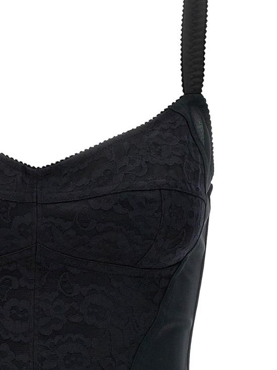  돌체앤가바나 미디 원피스 F63G8TG9798N0000 Black - DOLCE & GABBANA