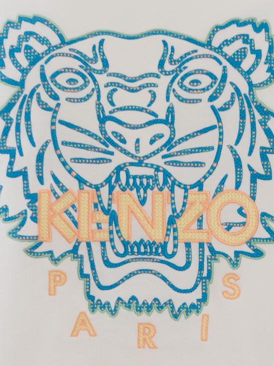  겐조 긴팔 티셔츠 FC55SW120CME01B White - KENZO