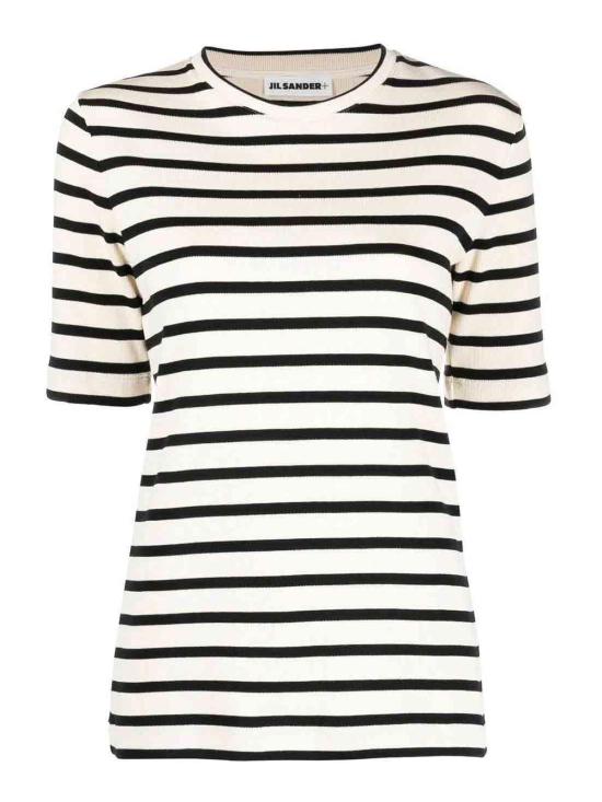  질샌더 반팔 티셔츠 J40GC0111J4649780 White