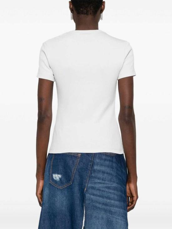 24FW 오프화이트 반팔 티셔츠 OWAA065S24JER0014040 Black - OFF WHITE