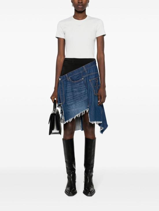 24FW 오프화이트 반팔 티셔츠 OWAA065S24JER0014040 Black - OFF WHITE