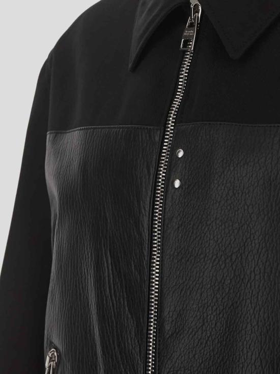 알렉산더 맥퀸 가죽 자켓 751991Q5HXS1000 Black - ALEXANDER MCQUEEN