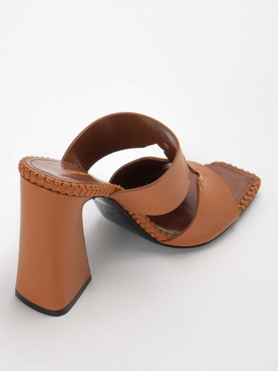  로베르토 카발리 뮬/슬리퍼 SKS004PZ17203501 Brown - ROBERTO CAVALLI