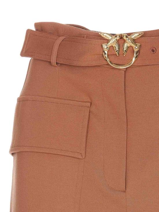  핑코 숏팬츠 101859A184C96 Brown - PINKO