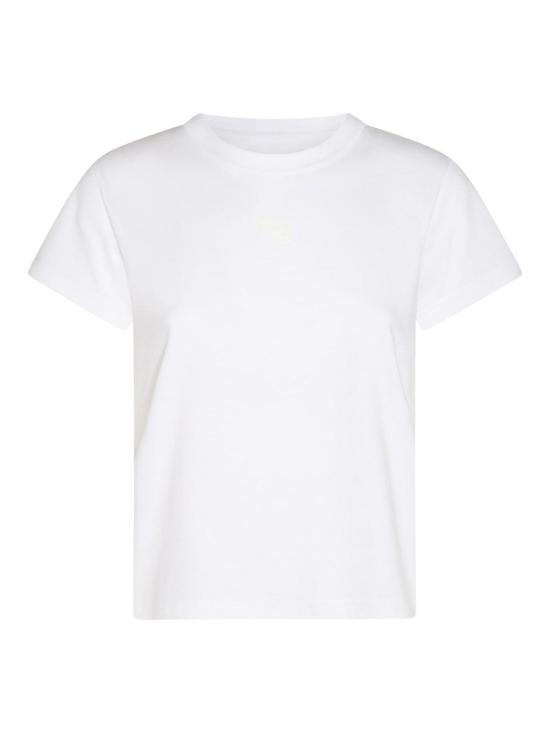 26SS 알렉산더 왕 반팔 티셔츠 4CC3241521100 White