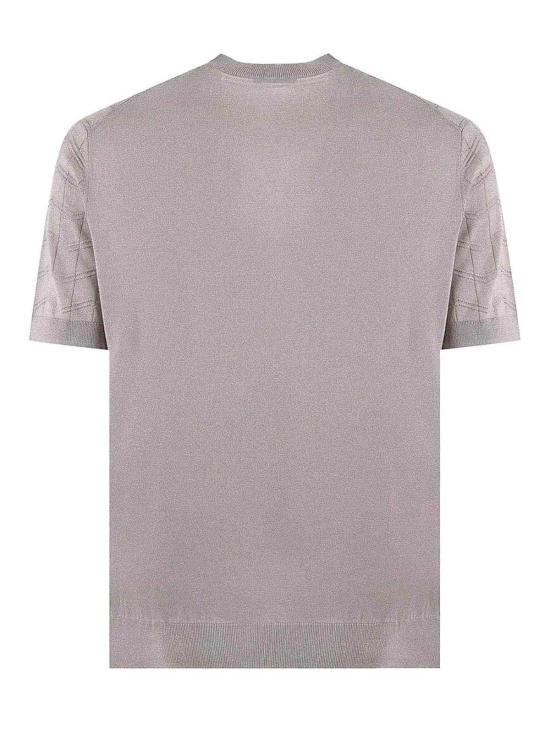 26SS 파올로 페코라 반팔 티셔츠 A033F2001420 Beige - PAOLO PECORA