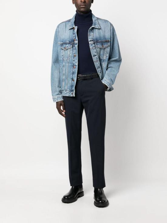  폴 스미스 터틀넥 M1R565XL0209349 Blue - PAUL SMITH