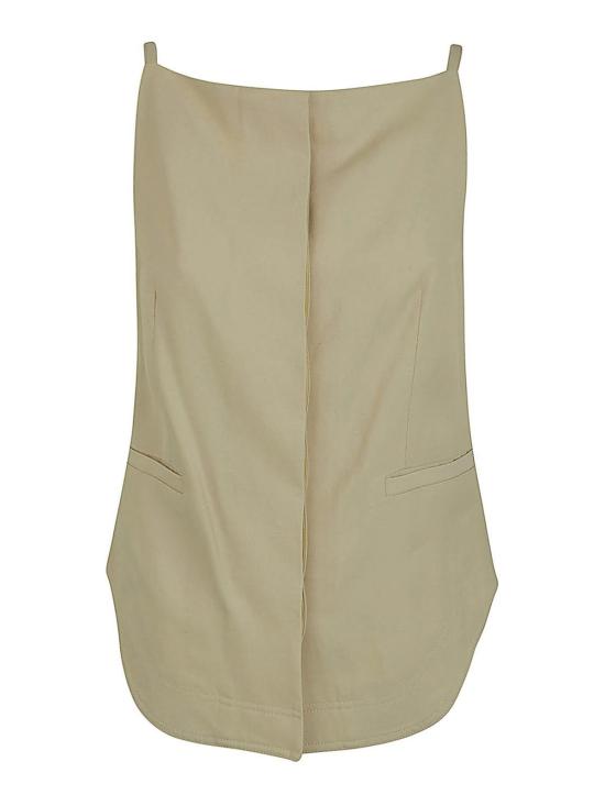  루루 스튜디오 민소매 티셔츠 MIHANTSAND Brown