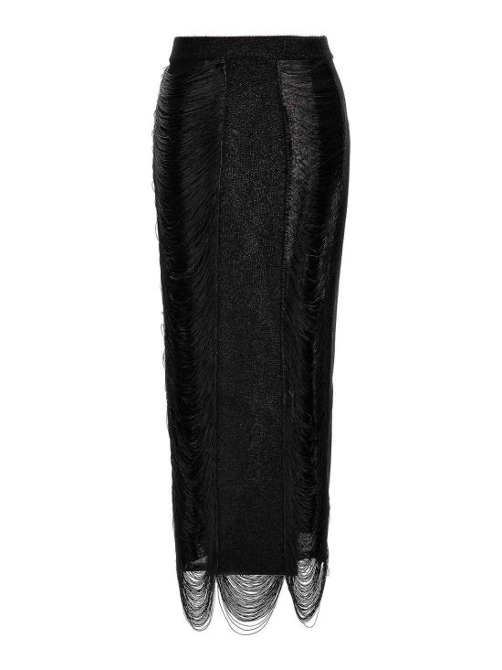 24FW 알렉산더 맥퀸 스커트 791072Q1A9M1000 Black - ALEXANDER MCQUEEN