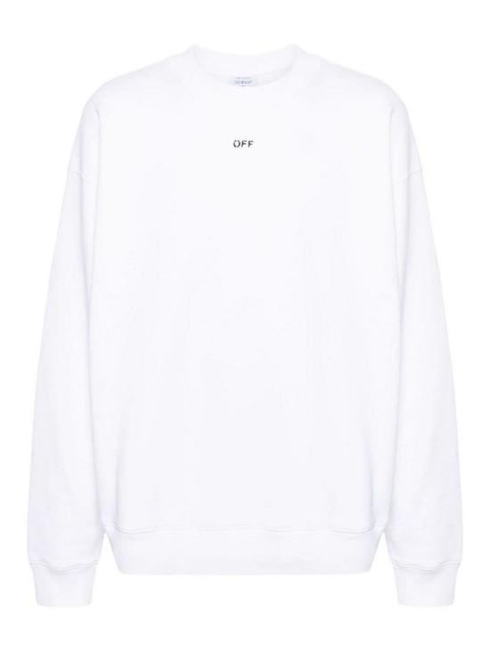  오프화이트 긴팔 티셔츠 OMBA054C99FLE0060110 White