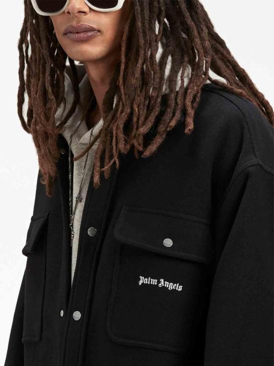  팜앤젤스 자켓 PMES012F23FAB0021001 Black - PALM ANGELS