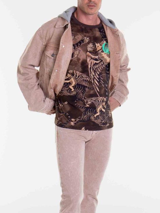 24FW 저스트까발리 무톤 76OAS40MEW001L24749 Beige - JUST CAVALLI