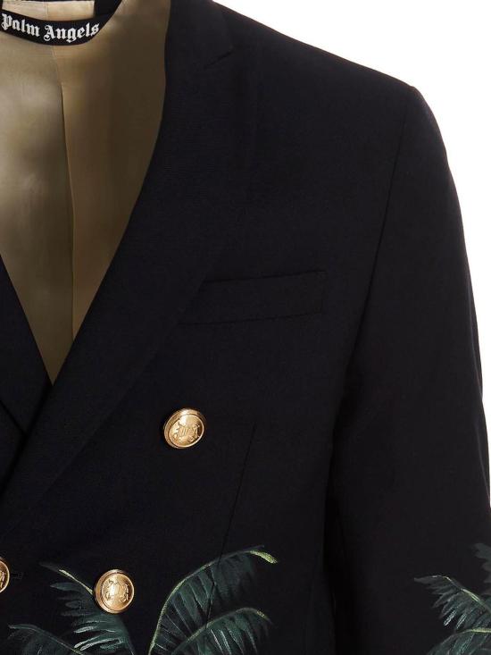  팜앤젤스 수트 자켓 PMEN023S23FAB0024655 Blue - PALM ANGELS