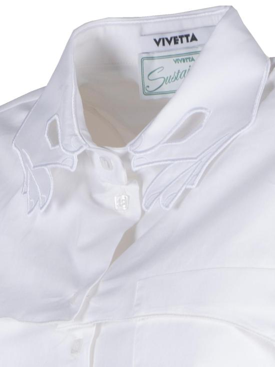  비베타 셔츠 G031V0261101 White - VIVETTA