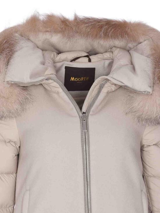  무레르 프레시아 LE 쇼트 트라페즈 라인 코트  FRESIALEU0105 Beige - MOORER