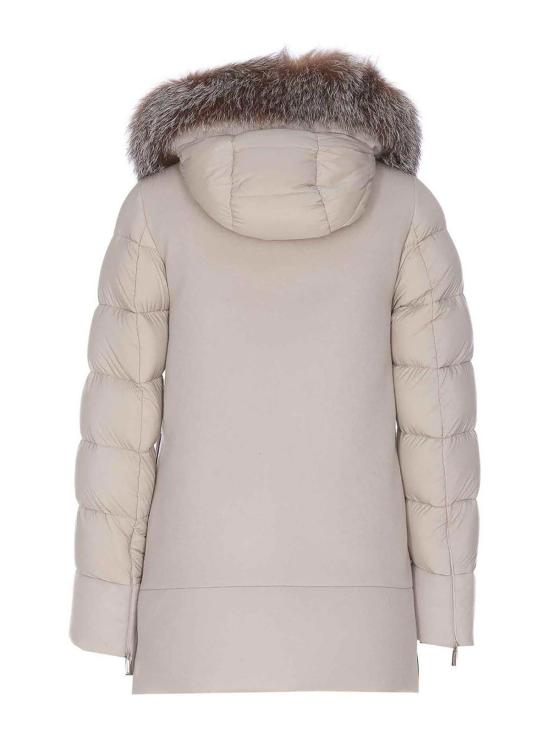  무레르 프레시아 LE 쇼트 트라페즈 라인 코트  FRESIALEU0105 Beige - MOORER