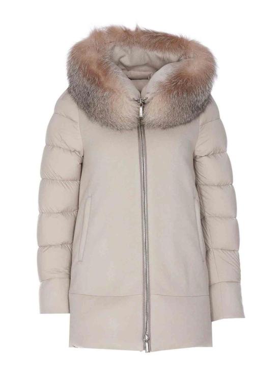  무레르 프레시아 LE 쇼트 트라페즈 라인 코트  FRESIALEU0105 Beige