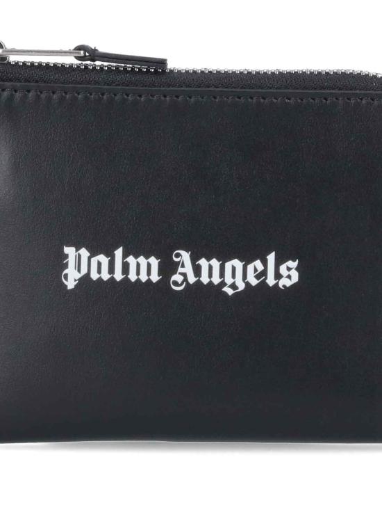  팜앤젤스 지갑 PMND011F23LEA0011003 Black - PALM ANGELS